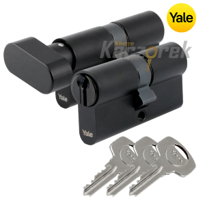 Wkładka Yale 923 - Y500 30/35+35G/30 w systemie 1 klucza czarny